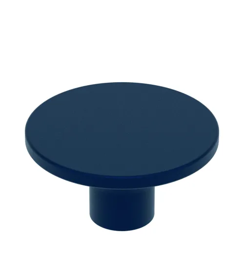 Navy blue ASTRO furniture knob design handle