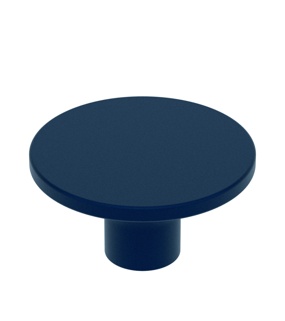 Navy blue ASTRO furniture knob design handle