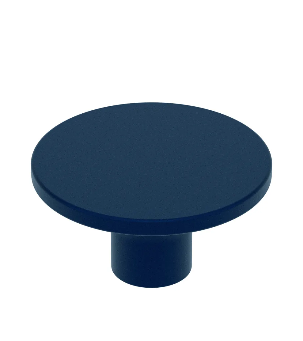 Navy blue ASTRO furniture knob design handle