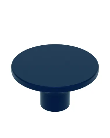 Navy blue ASTRO furniture knob design handle