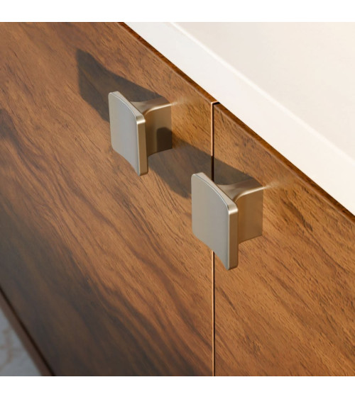 Matt gold SIENA furniture knob design handle