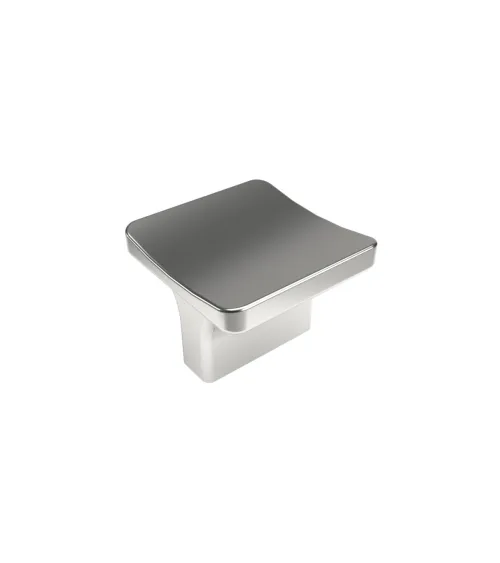 Polished chrome SIENA furniture knob design handle