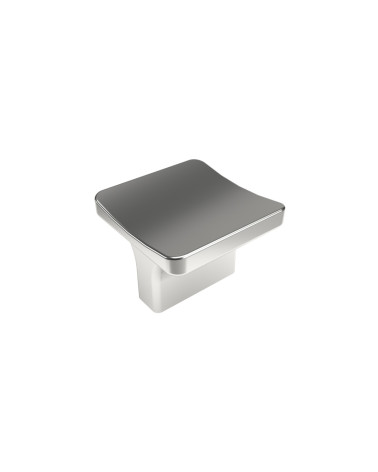 Polished chrome SIENA furniture knob design handle
