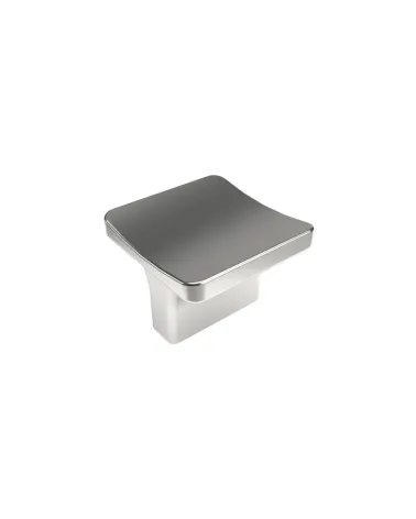 Polished chrome SIENA furniture knob design handle