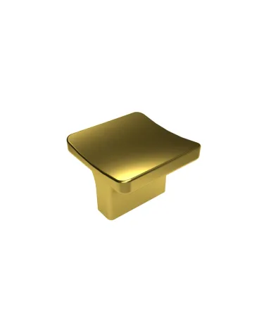 Polished brass SIENA furniture knob designer handle