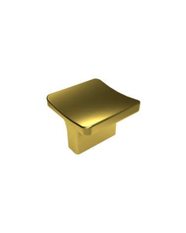 Polished brass SIENA furniture knob designer handle