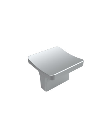 Satin chrome SIENA furniture knob designer handle