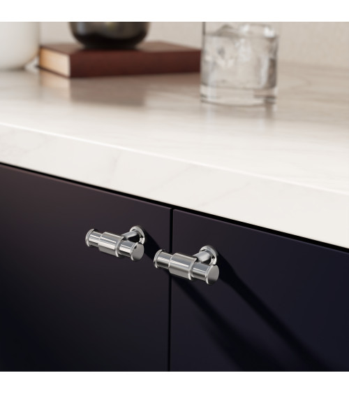GALIUM polished chrome furniture knob designer handle