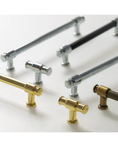 GALIUM furniture knob designer handle presented in different colours