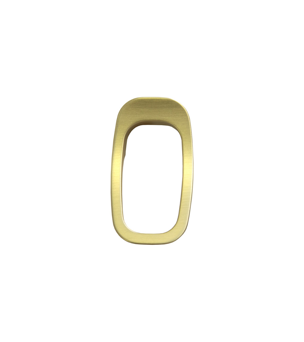 LAGO matt gold furniture knob designer handle