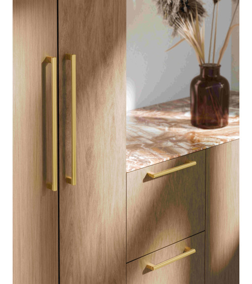 Polished gold LARGO furniture handle design handle