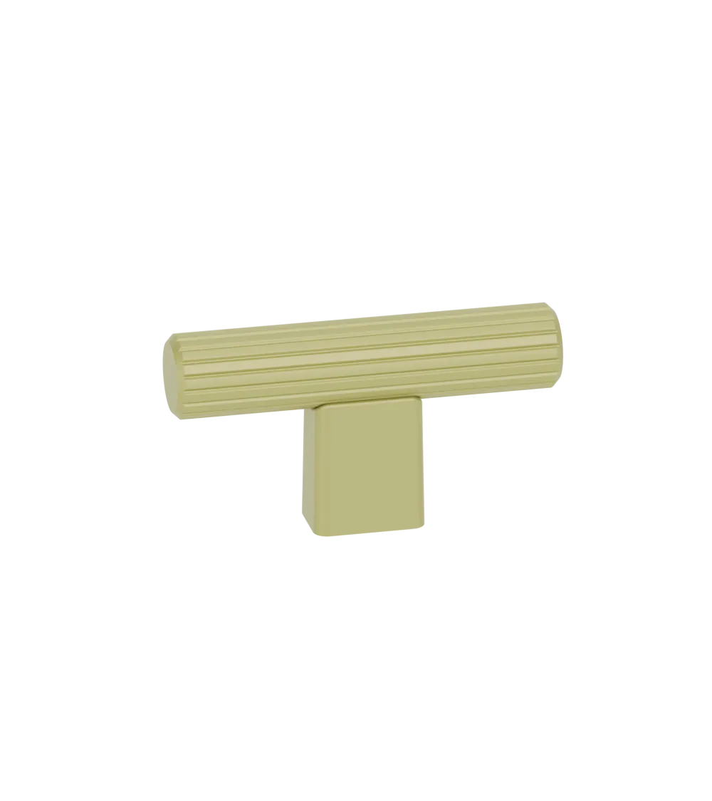 LARGO gold/matt gold anodised furniture knob design handle