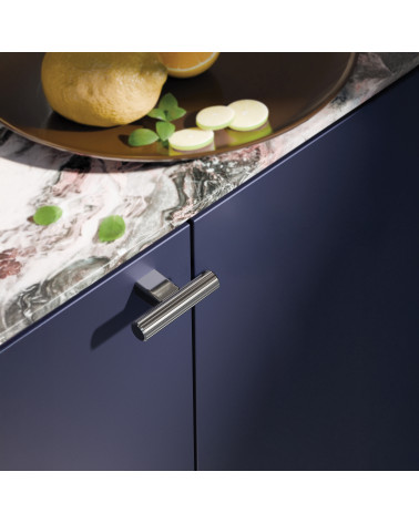 LARGO polished chrome furniture knob designer handle mounted on furniture