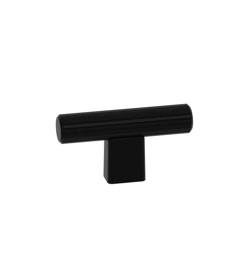 LARGO matt black furniture knob designer handle