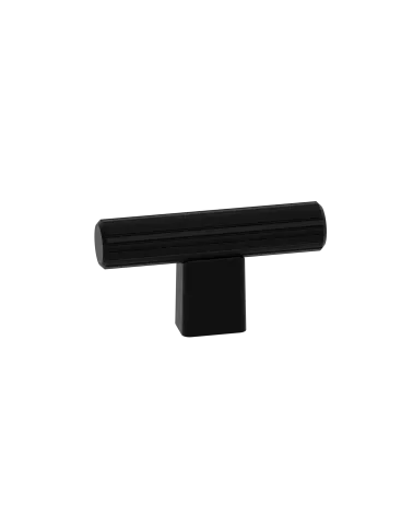 LARGO matt black furniture knob designer handle