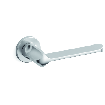 Chrome-plated brass door handle - Milla Handles