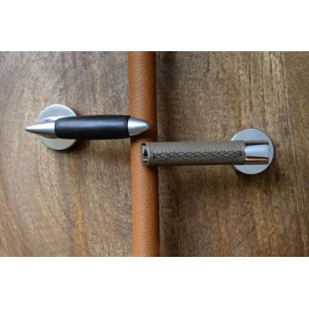 Leather door handle | MILLAHANDLES