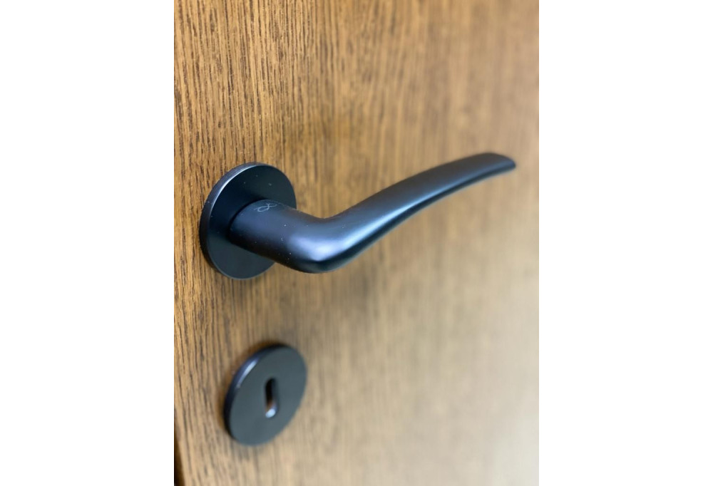 Designer door lock rose