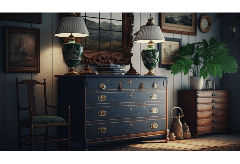 How to create a vintage atmosphere at home?