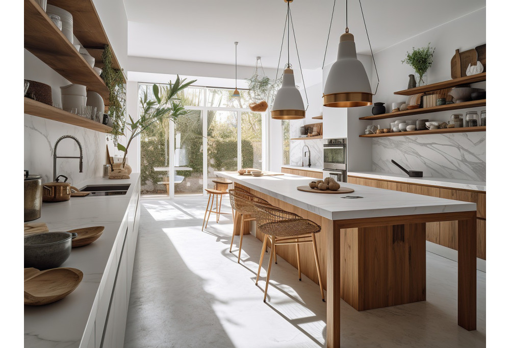 The charm of raw wood in decoration