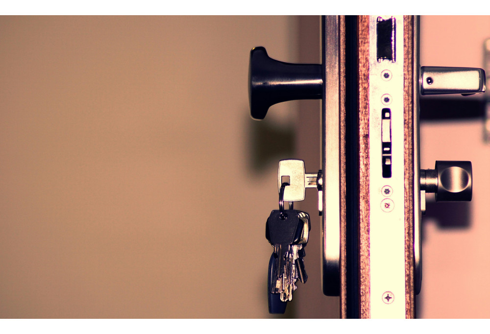 Can you replace a standard door handle with a designer handle without changing the lock?