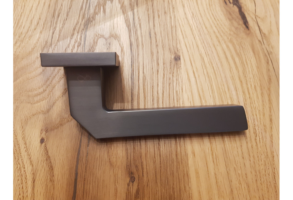 Selection of 15 superb anthracite grey door handles for a designer interior
